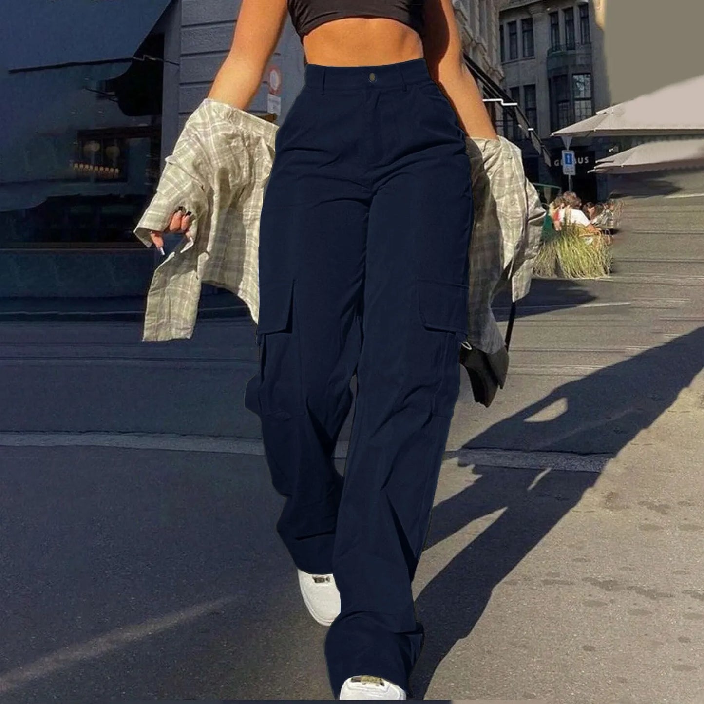 Pantalon Chino Décontracté Femme – Belle & Lace