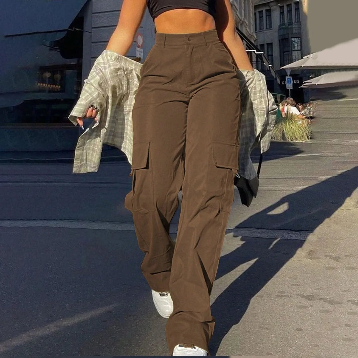 Pantalon Chino Décontracté Femme – Belle & Lace